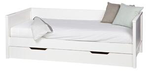 Nikki fehér ágy/kanapé, 200 x 90 cm - WOOOD