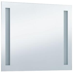 VidaXL LED-es fürdőszobai falitükör 80 x 60 cm