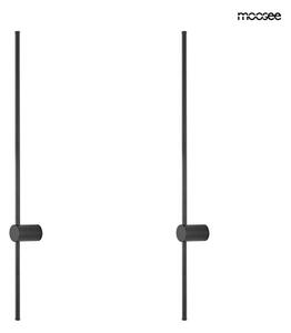 Moosee Ombre 100 Fali Lámpa Szett Acél Fekete LED Minimalistikus (2 db)