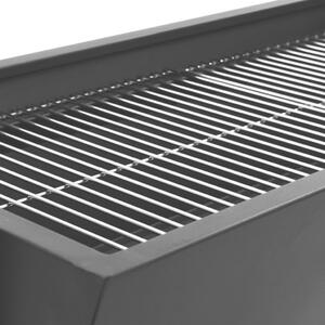VidaXL elektromos rozsdamentes acél barbecue grillsütő