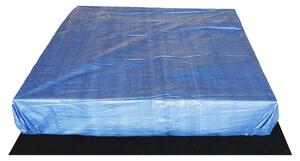 Zárható gyermek homokozó padokkal - 120x120 cm Closeable sand box