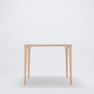 Tölgyfa étkezőasztal 90x160 cm Fawn – Gazzda