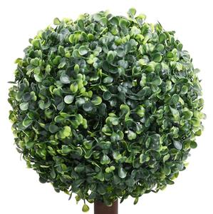 VidaXL zöld gömbalakú cserepes műpuszpáng 118 cm