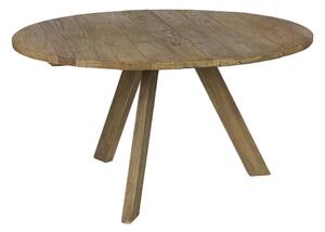 Tondo szilfa étkezőasztal, ⌀ 140 cm - BePureHome