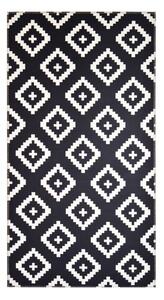 Winston fekete-fehér szőnyeg, 50 x 80 cm - Vitaus