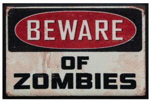 Ünnepi prémium lábtörlő – beware of zombies