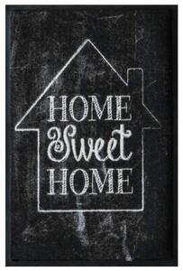 Elegáns prémium lábtörlő – home sweet home