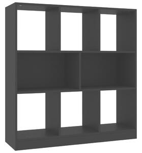 VidaXL fekete forgácslap könyvszekrény 97,5 x 29,5 x 100 cm