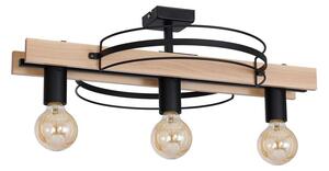 Luminex Csillár DALVIN 3xE27/60W/230V fekete LU8234