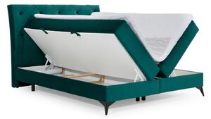 REYNA boxspring kárpitozott ágy, 160x200, soft 17