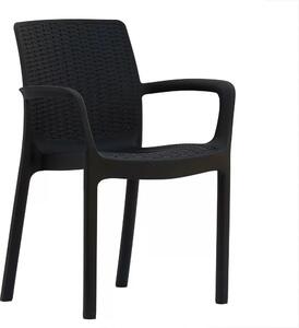 Riviera kerti szék – rattanhatású