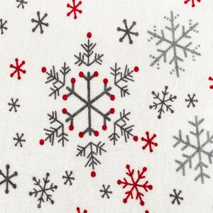 4Home Snowflakes mikroflanel lepedő, 90 x 200 cm, 90 x 200 cm