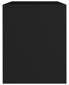 VidaXL fekete forgácslap éjjeliszekrény 40 x 30 x 40 cm