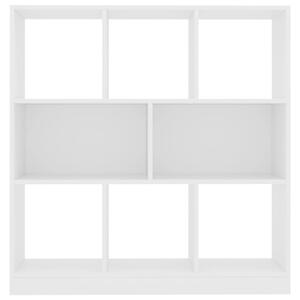 VidaXL fehér forgácslap könyvszekrény 97,5 x 29,5 x 100 cm