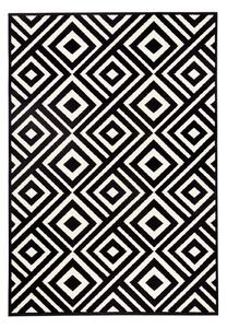 Art fekete-fehér szőnyeg, 70 x 140 cm - Zala Living