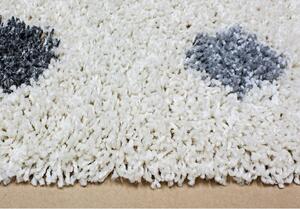 Norge Dots fehér szőnyeg, 160 x 230 cm - Universal