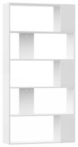 VidaXL fehér forgácslap könyvszekrény/térelválasztó 80x24x159 cm