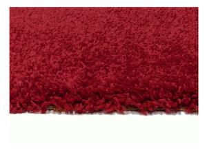 Aqua Liso piros szőnyeg, 133 x 190 cm - Universal