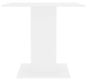 VidaXL fehér forgácslap étkezőasztal 80 x 80 x 75 cm