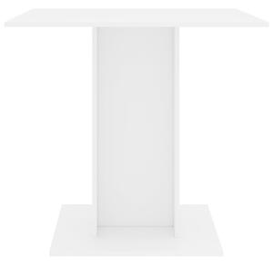 VidaXL fehér forgácslap étkezőasztal 80 x 80 x 75 cm