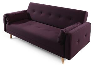 BIANCA ágyazható kárpitozott kanapé, 230x87x87, malmo 63