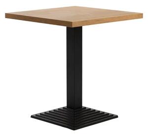 ARP250 kávézó-éttermi asztal 80x80x3,6cm XL - lancelot tölgy