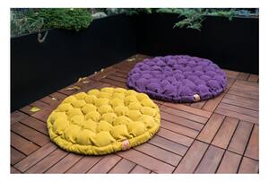 Bloom türkizkék ülőpárna masszázsgolyókkal, ⌀ 65 cm - Linda Vrňáková