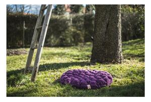 Bloom lila ülőpárna masszázsgolyókkal, ⌀ 75 cm - Linda Vrňáková