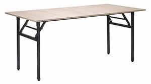 Téglalap alakú konferenciaasztal banketten 180x75cm, Sonoma tölgy