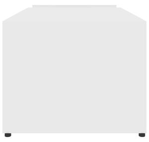 VidaXL fehér forgácslap dohányzóasztal 90 x 45 x 35 cm