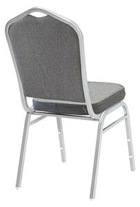 Luxus bankett szék 20x20x1.0 szürke