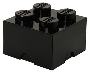 Négyszögletes fekete tárolódoboz - LEGO®