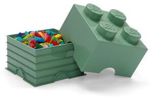 Zöld szögletes tárolódoboz - LEGO®