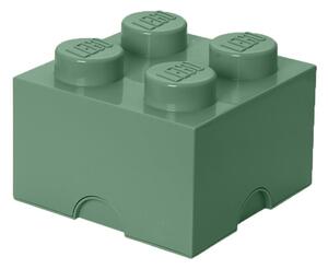 Zöld szögletes tárolódoboz - LEGO®