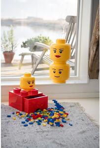 Lány minifigura fejformájú tároló, ⌀ 24,2 cm - LEGO®