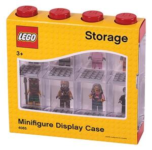 Piros-fehér gyűjtődoboz 8 minifigurához - LEGO®