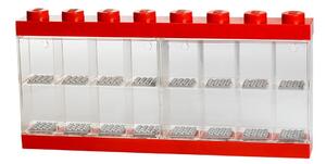 Piros minifigura gyűjtődoboz, 16 db minifigurához - LEGO®