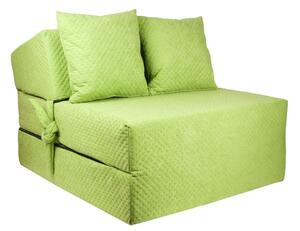 FI Összehajtható strukturált matrac 200x70x15 Szín: zöld