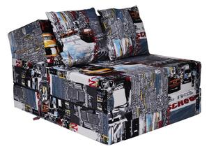 FI Összehajtható matrac 200x70x15 - többféle minta Szín: London