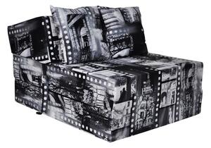FI Összehajtható matrac 200x70x15 - többféle minta Szín: London