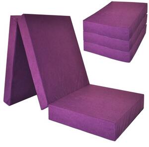 FI Összehajtható matrac 195x80x15 Szín: lila