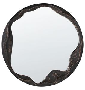 Falitükör LANGON 60 cm 60 cm Fenyő Sötétbarna