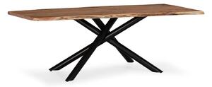 Akácfa étkezőasztal 100x220 cm Anuri – MOME