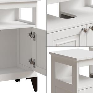 Vicco Vanity fehér fürdőszobai mosdószekrény–60×65×30 cm