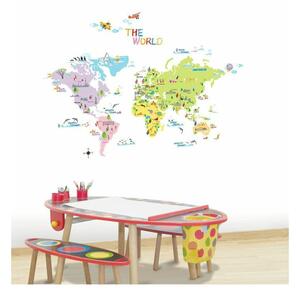 World Map for Children falmatrica szett - Ambiance
