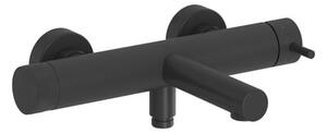 Ravak Nox kádtöltő csaptelep zuhanykészlet nélkül 150 mm fekete X070650