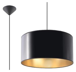 Sollux Csillár zsinóron LUXOR 40 1xE27/60W/230V arany/fekete SLX0240