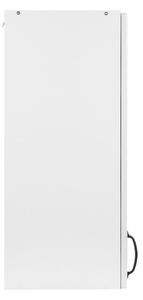 Egyajtós faliszekrény, 50/72 cm, fehér - LAC DES SIGNES