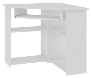 TED sarok íróasztal, 80x74x80, fehér