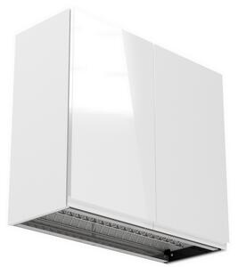 YARD G80C felső konyhaszekrény mosogatótálcával, 80x72x32, fehér magasfényű